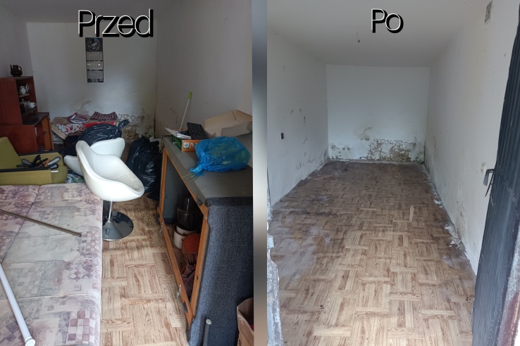 Opróżnianie pomieszczeń